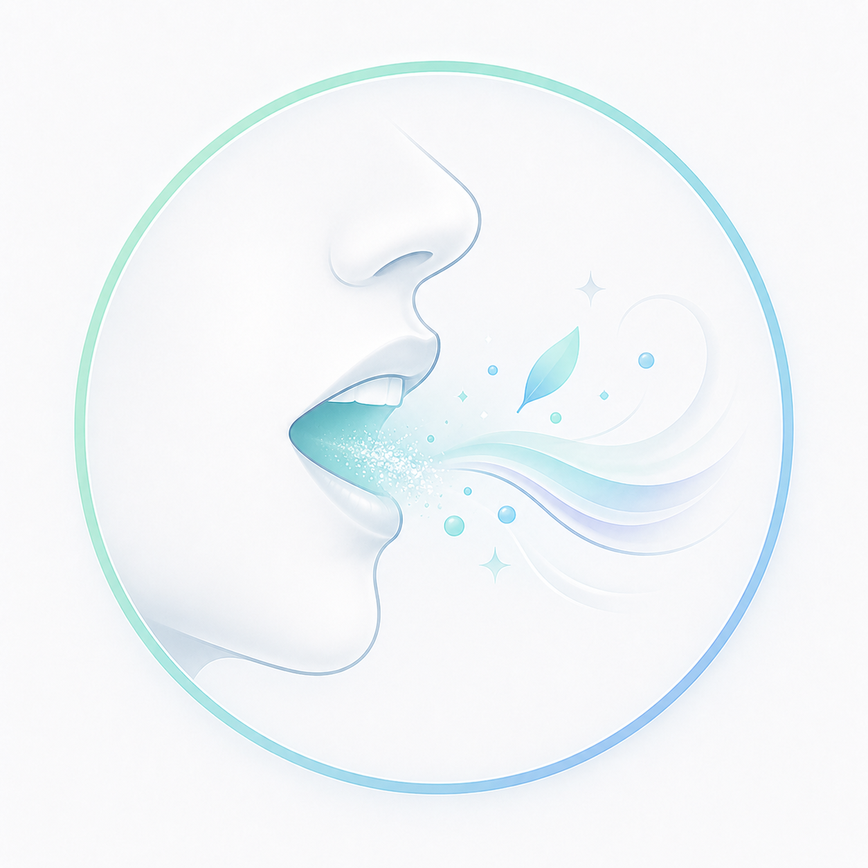 Cool Melt dissolving with a cooling sensation
